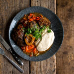 Osso Buco, naudan potkakiekko, italialainen, Chez Meru